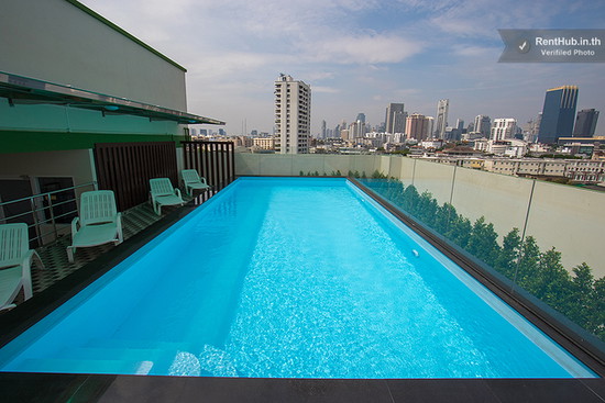 SK Grand Lumpini Apartment Near MRT Klong Toei 600 m. - Apartment for Rent