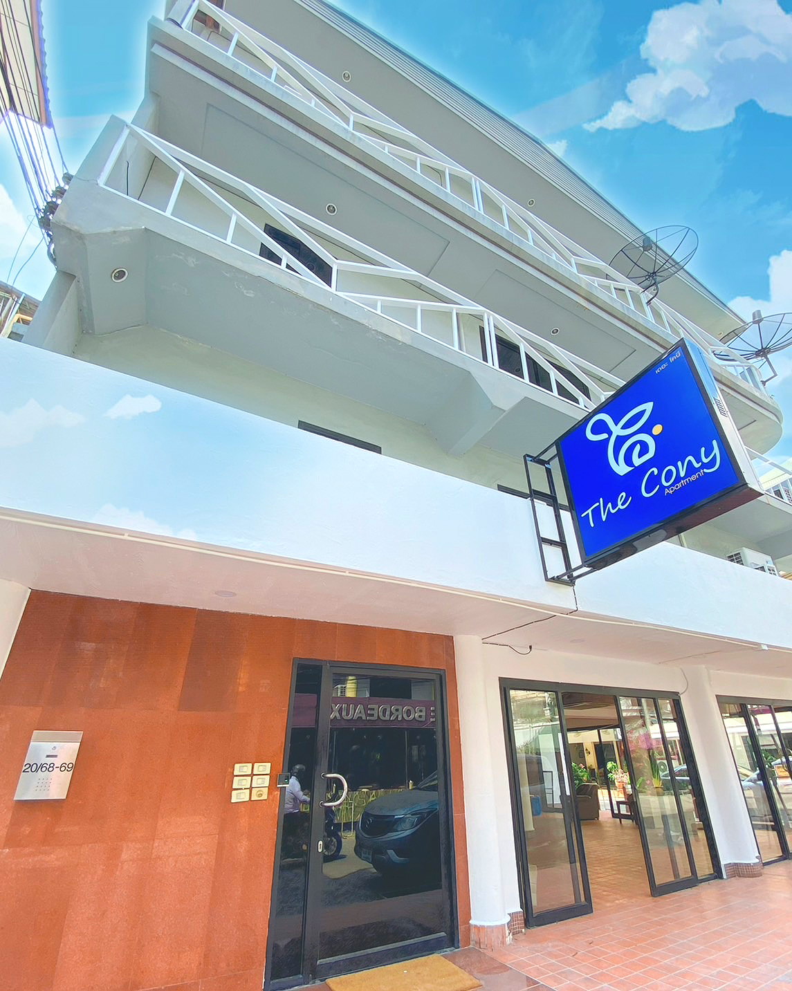 รูปภาพ เดอะโคนี่ อพาร์ตเมนต์ | อพาร์ทเม้นท์ หอพัก ที่พัก ห้องพัก - รูปที่ 1/12