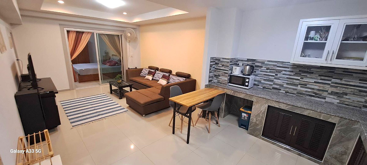 Pictures of Fully furnished apartments for rent, Tv Room with kitchen, 1 Bedroom with  bathroom 2/11