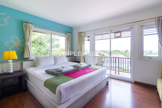 Apartment Style Resort in Romklao. Daily and monthly rent. Beautifully decorated.