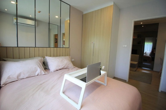 Fully furnished unit (Phase 2), Bangna-Trad main road, close to expressway. - Apartment for Rent