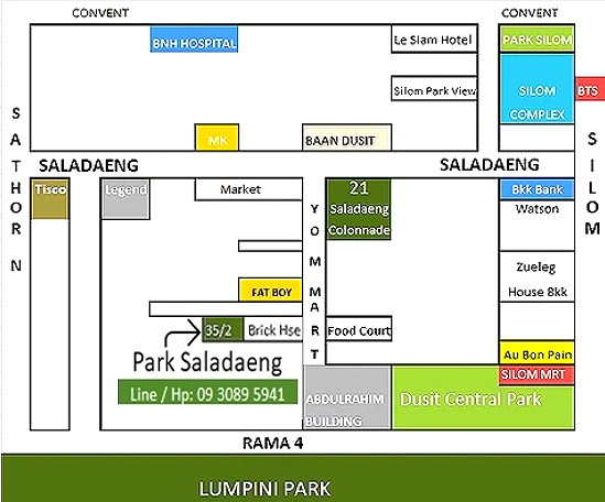รูปภาพ Park Saladaeng Serviced Apartments | อพาร์ทเม้นท์ หอพัก ที่พัก ห้องพัก - รูปที่ 2/26