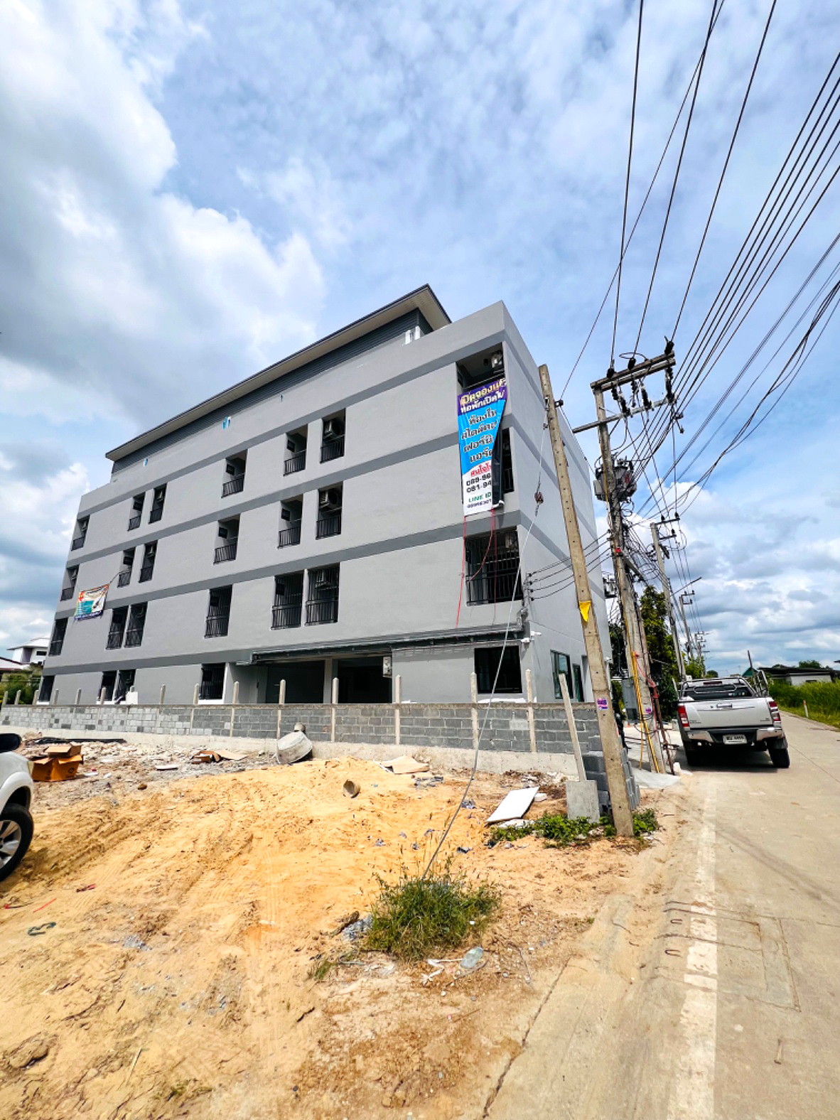 รูปภาพ หอพักเปิดใหม่ ใกล้ ม.ปทุมธานี  JP Place บ้านกลาง  พร้อมเข้าพัก 1 ต.ค.นี้  | อพาร์ทเม้นท์ หอพัก ที่พัก ห้องพัก - รูปที่ 8/9