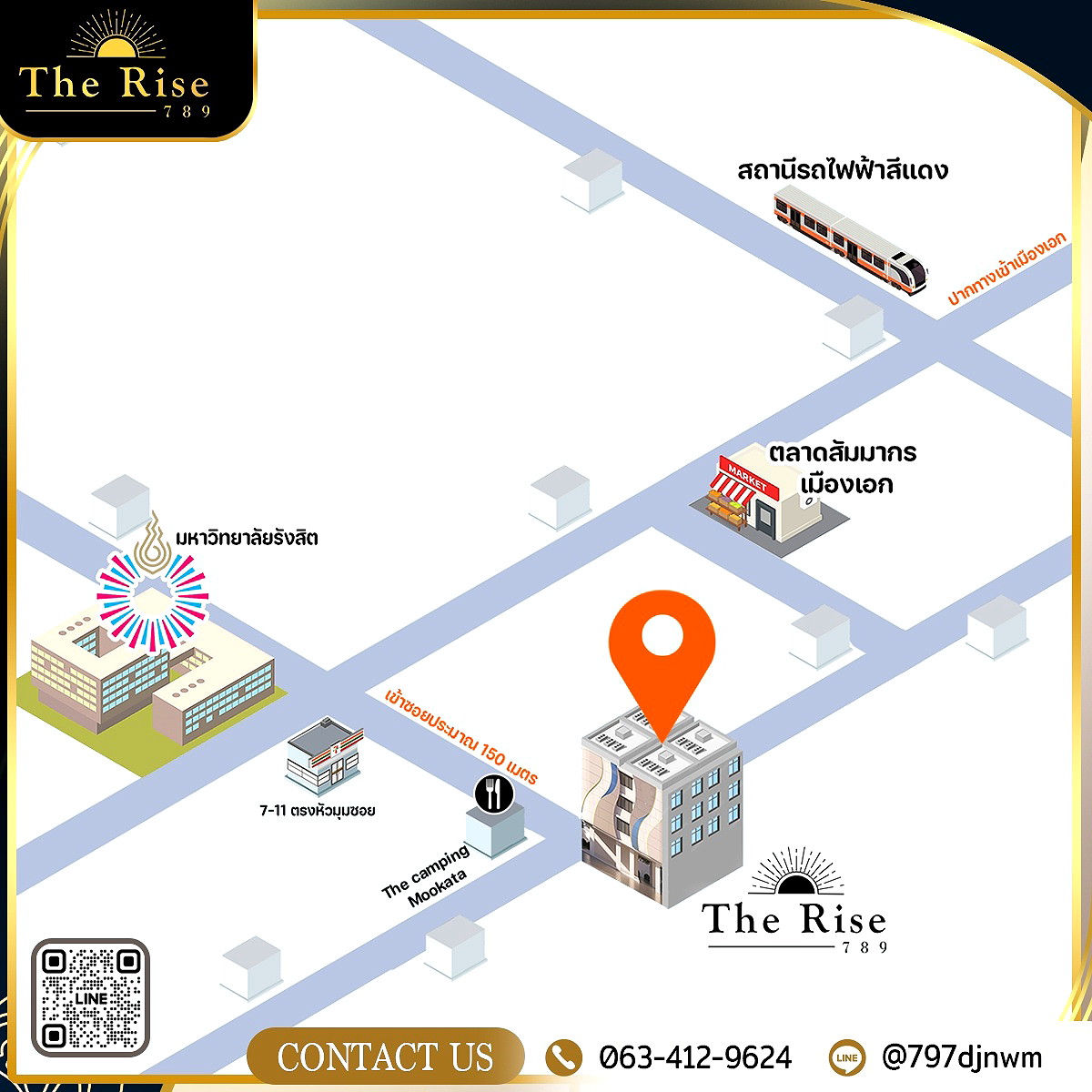 รูปภาพ The Rise 789 | อพาร์ทเม้นท์ หอพัก ที่พัก ห้องพัก - รูปที่ 5/24