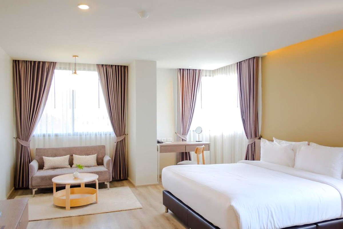 รูปภาพ โรงแรมเดอะไรส์สวีท | อพาร์ทเม้นท์ หอพัก ที่พัก ห้องพัก - รูปที่ 3/22