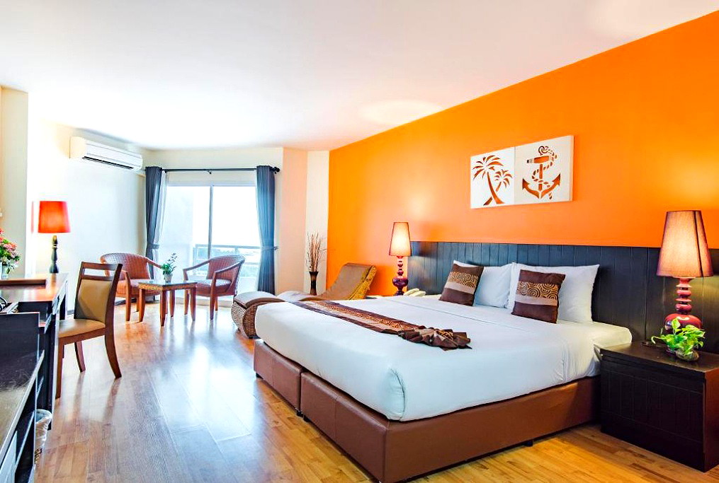 รูปภาพ โรงแรมโกลเด้นบีช ชะอำ  | อพาร์ทเม้นท์ หอพัก ที่พัก ห้องพัก - รูปที่ 2/24