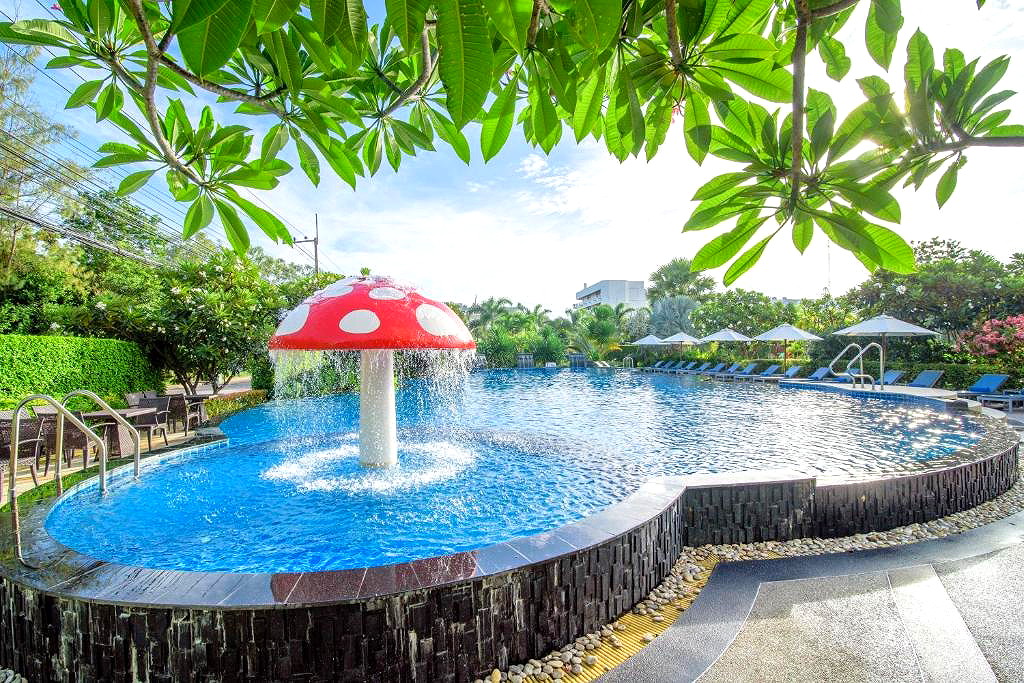 รูปภาพ โรงแรมโกลเด้นบีช ชะอำ  | อพาร์ทเม้นท์ หอพัก ที่พัก ห้องพัก - รูปที่ 7/24
