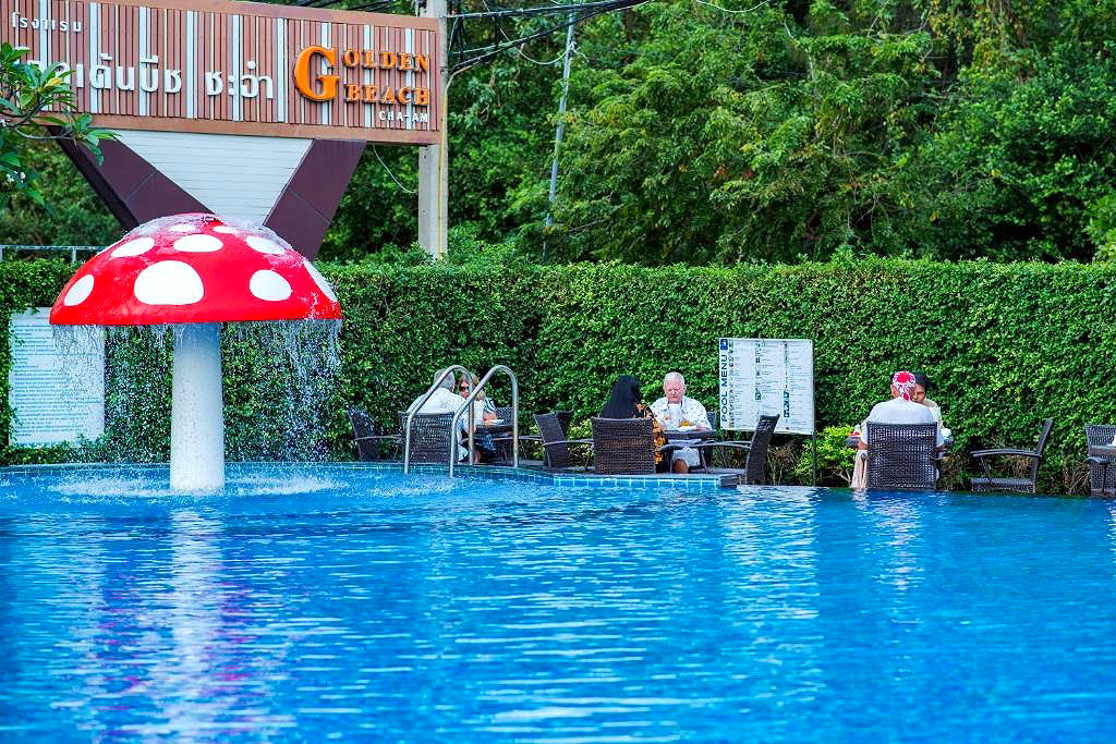 รูปภาพ โรงแรมโกลเด้นบีช ชะอำ  | อพาร์ทเม้นท์ หอพัก ที่พัก ห้องพัก - รูปที่ 9/24
