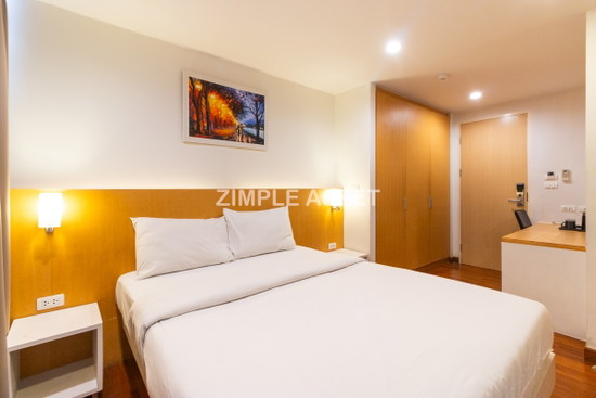 Modern room in Charoenkrung, fully furnished, convenient location. Short-term lease available. - Apartment for Rent
