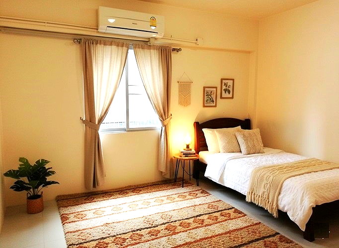 รูปภาพ บ้านพระจันทร์  ห้องพักสำหรับสุภาพสตรี | อพาร์ทเม้นท์ หอพัก ที่พัก ห้องพัก - รูปที่ 3/11