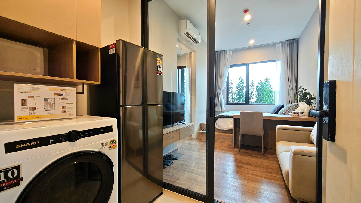 Pictures of New Fully-Furnished Room with Appliances in Bangna, Near BTS Bangna & MRT Sri Iam 6/12