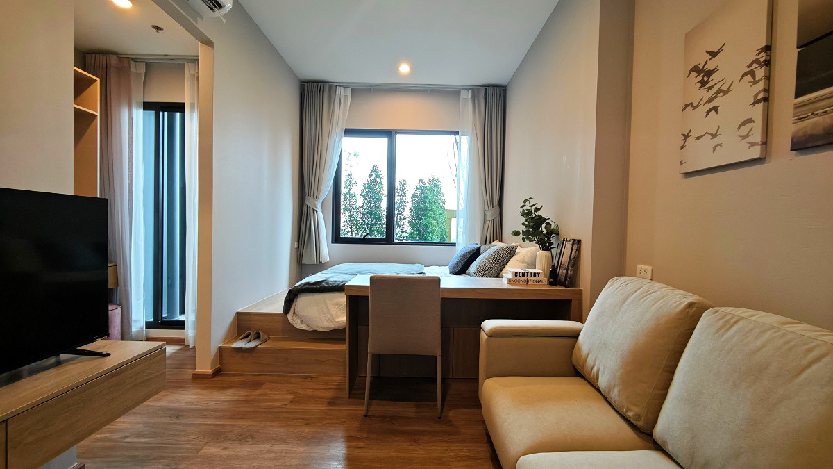 Pictures of New Fully-Furnished Room with Appliances in Bangna, Near BTS Bangna & MRT Sri Iam 7/12