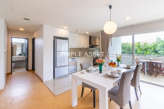 Apartment style Villa in Soi Pridi Banomyong 25. Fully furnished, high privacy, pet-friendly. - Apartment for Rent