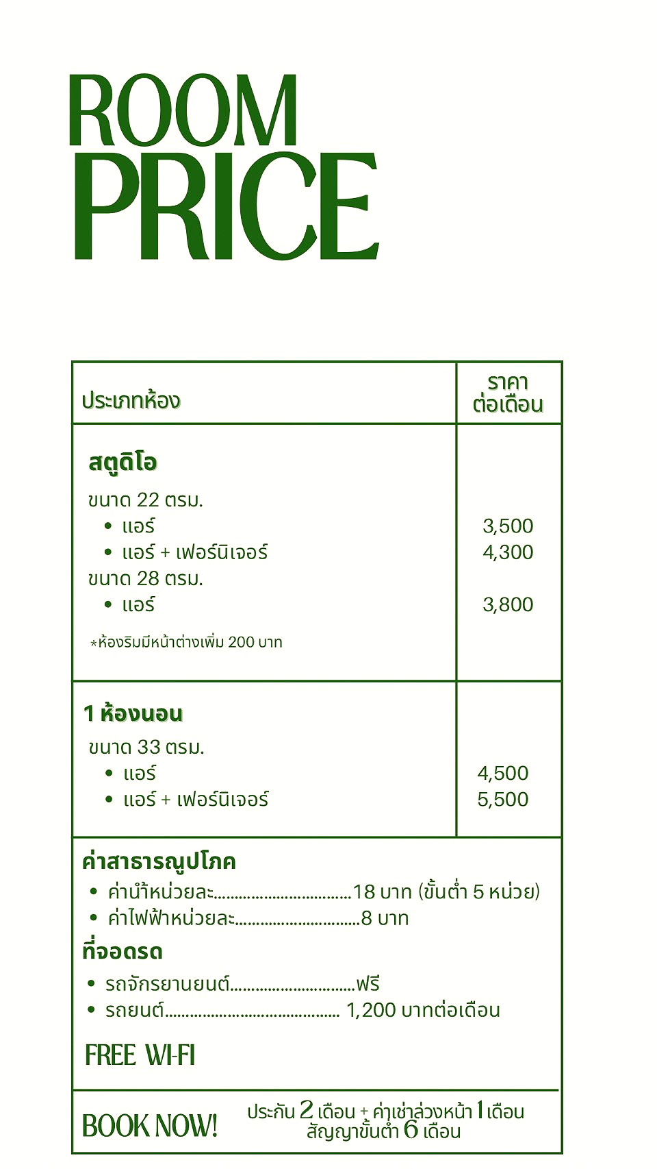 รูปภาพ เอน แอนด์ เอน เรสซิเดนซ์ (สุวรรณภูมิ) เข้าพักได้ มีค.69 | อพาร์ทเม้นท์ หอพัก ที่พัก ห้องพัก - รูปที่ 4/5