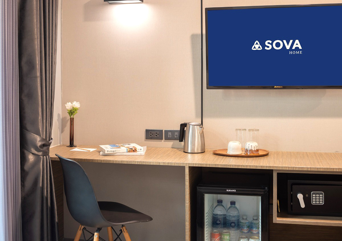 รูปภาพ โซว่า กรุงเทพ เรสซิเดนท์ สุขุมวิท22 | อพาร์ทเม้นท์ หอพัก ที่พัก ห้องพัก - รูปที่ 11/12