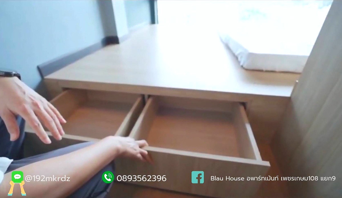 รูปภาพ บลาว เฮ้าส์ เพชรเกษม108แยก9 ห้องเตียงญี่ปุ่น | อพาร์ทเม้นท์ หอพัก ที่พัก ห้องพัก - รูปที่ 3/11