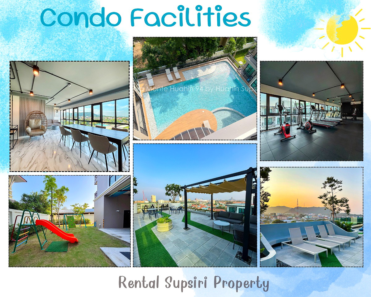 รูปภาพ คอนโดไมร่า มอนเต้ หัวหิน 94 | อพาร์ทเม้นท์ หอพัก ที่พัก ห้องพัก - รูปที่ 7/8