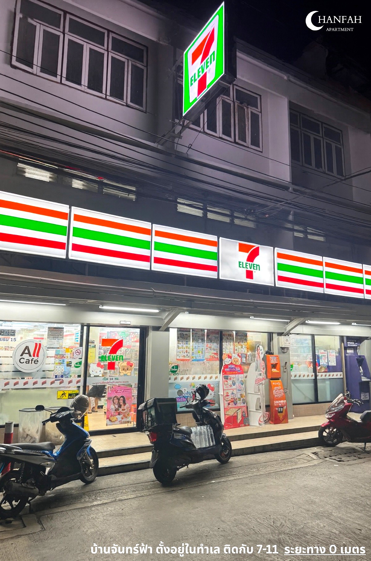 รูปภาพ บ้านจันทร์ฟ้า อพาร์ตเมนต์ | อพาร์ทเม้นท์ หอพัก ที่พัก ห้องพัก - รูปที่ 2/6