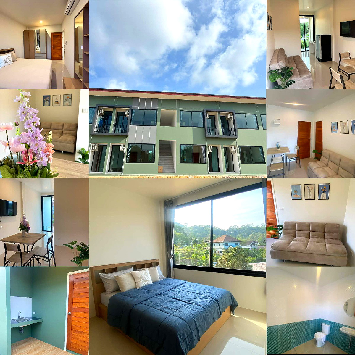 รูปภาพ สาคูกรีนเพลสอพาร์ทเม้นท์ | อพาร์ทเม้นท์ หอพัก ที่พัก ห้องพัก - รูปที่ 14/17