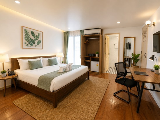 SSIP SERVICED APARTMENT 4-Storey Building Near UN, SDU, Bank of Thailand, Thammasat University - Apartment for Rent