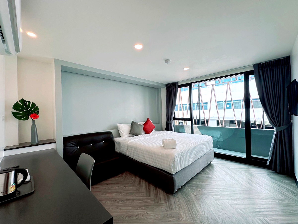 รูปภาพ 14 SATHORN ที่พักรายเดือนระยะสั้น 1 - 6 เดือน ห้องรายวัน ติดรถไฟฟ้า พร้อมเข้าอยู่ Line : @14sathorn | อพาร์ทเม้นท์ หอพัก ที่พัก ห้องพัก - รูปที่ 19/23