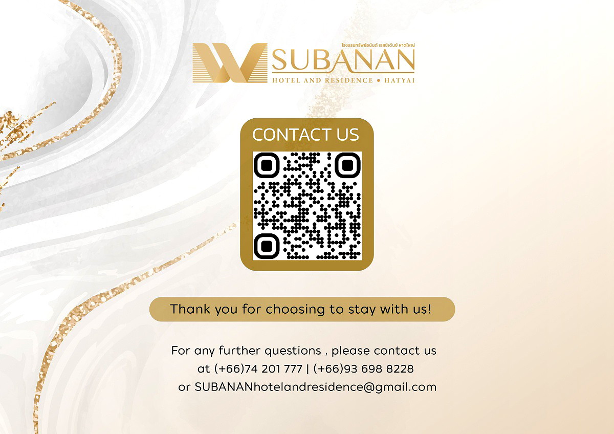 Pictures of SUBANAN Hotel and Residence, Hatyai 58/58