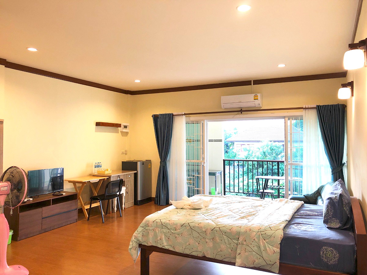 รูปภาพ ภูวนนท์เฮาส์ Puwanon House (ตรงข้ามเซ็นทรัลกาดสวนแก้ว, ใกล้ห้างMAYA นิมมาน สวนดอก ตัวเมือง) | อพาร์ทเม้นท์ หอพัก ที่พัก ห้องพัก - รูปที่ 2/16