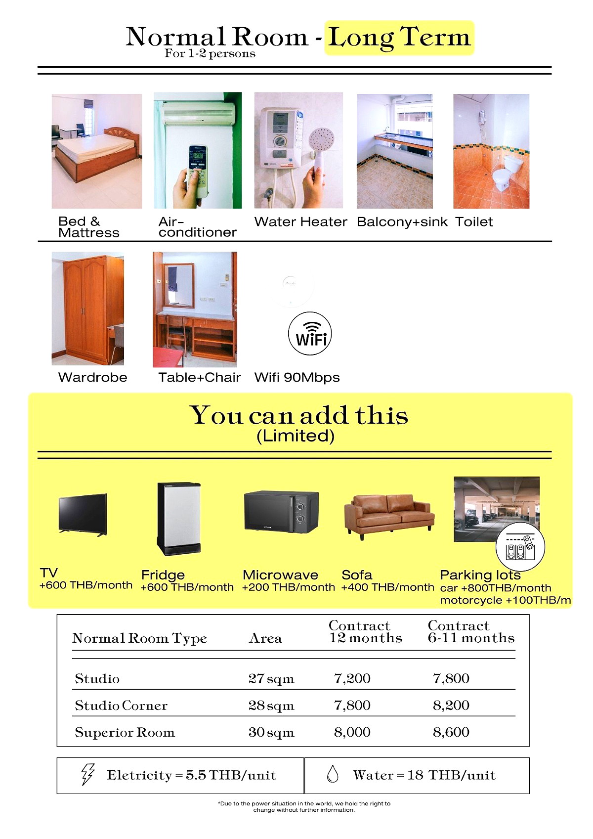 รูปภาพ Golden House Apartment Sukhumvit50 โกลเด้นเฮ้าส์ (BTS อ่อนนุช) เดิน9นาที จากบีทีเอสอ่อนนุช | อพาร์ทเม้นท์ หอพัก ที่พัก ห้องพัก - รูปที่ 60/61