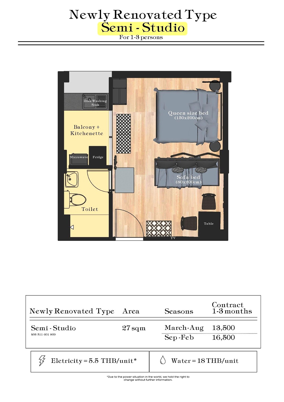 รูปภาพ Golden House Apartment Sukhumvit50 โกลเด้นเฮ้าส์ (BTS อ่อนนุช) เดิน9นาที จากบีทีเอสอ่อนนุช | อพาร์ทเม้นท์ หอพัก ที่พัก ห้องพัก - รูปที่ 57/61