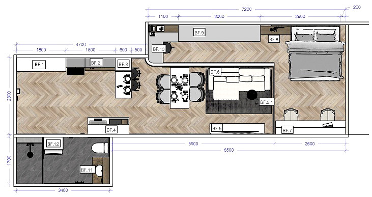 Pictures of Chamchuri Square Residence 2/24