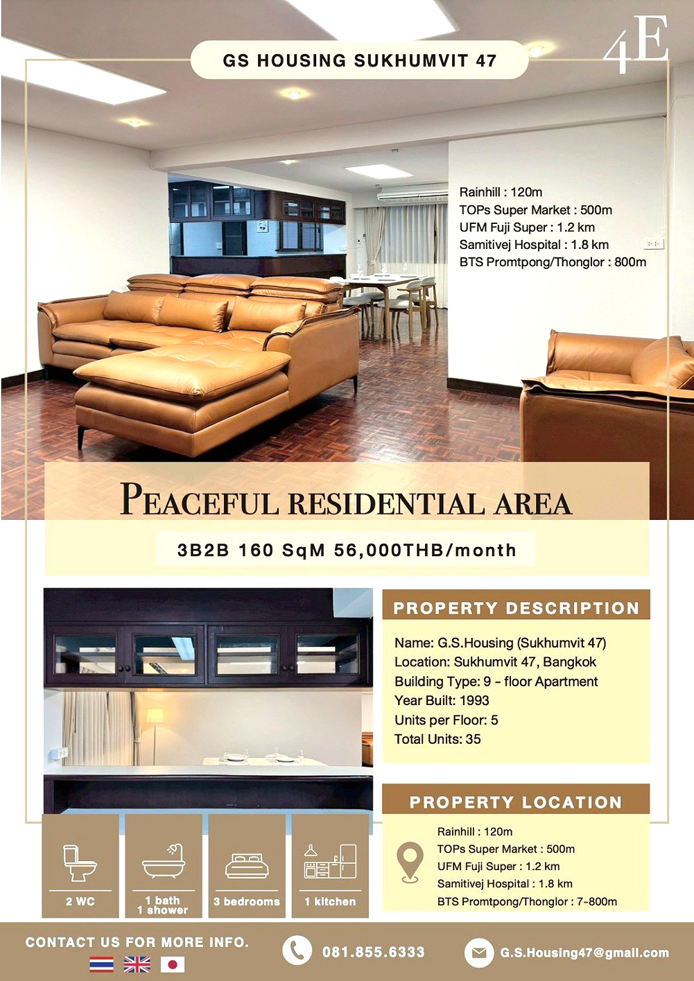 รูปภาพ G.S.housing | อพาร์ทเม้นท์ หอพัก ที่พัก ห้องพัก - รูปที่ 1/6