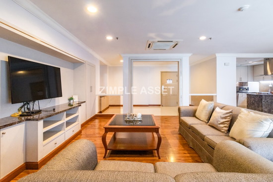 Luxury Apartment in Sukhumvit 23. 3-bedroom, fully furnished&fully facilities, Pet-friendly. - Apartment for Rent