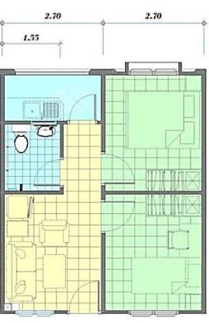 rent at Baan Eua-Athorn Thepkunchorn 34, near Talad Thai  Navanakorn - Apartment for Rent